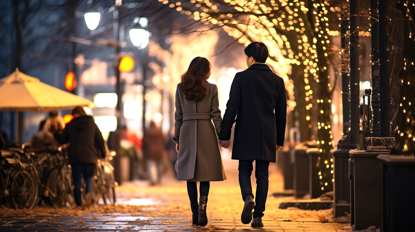 デート風景